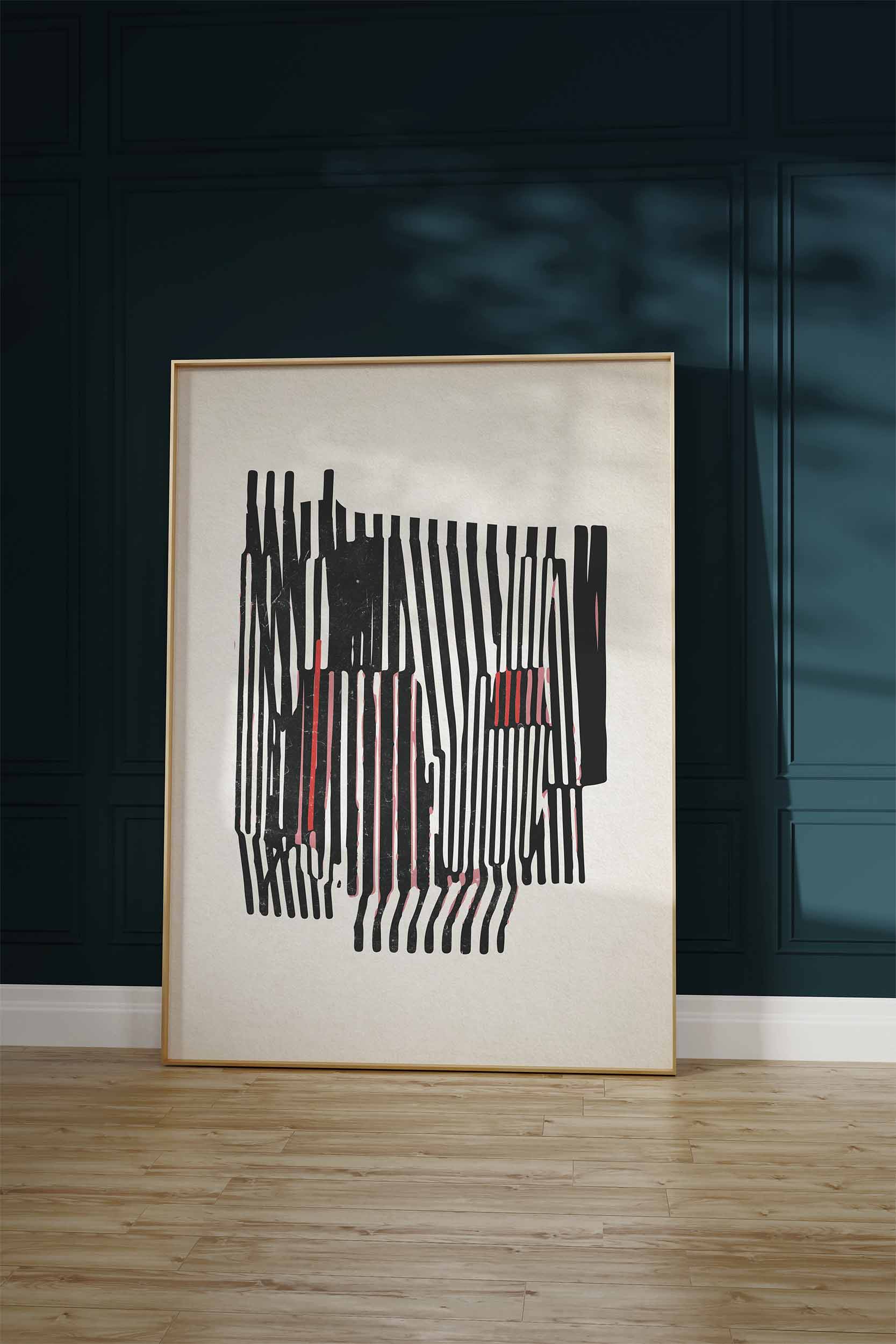 Dazzle Abstract Art Print - Bold Geometric Art by Ja.Coba artist