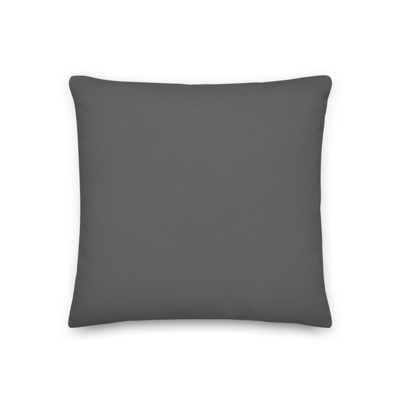 Op-Art Retro Sunrise Throw Pillow - Yellow and Grey