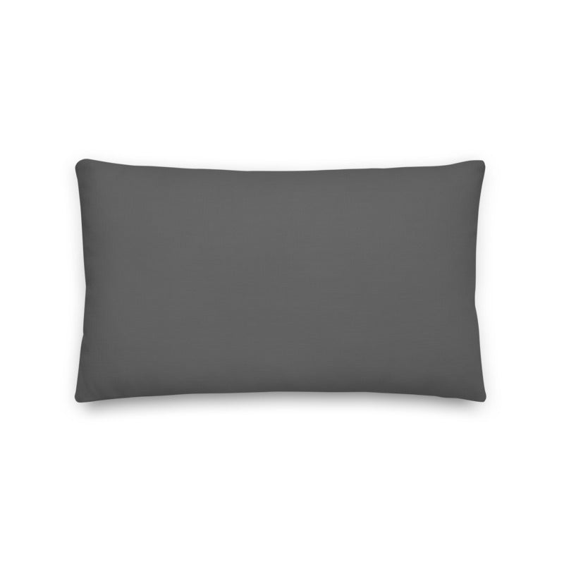 Op-Art Retro Sunrise Throw Pillow - Yellow and Grey